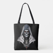Gothic Grim Sensenmann Schultertasche Tasche (Rückseite)