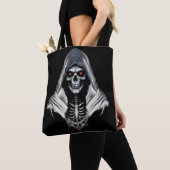 Gothic Grim Sensenmann Schultertasche Tasche (Von Nahem)