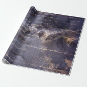 Gothic Grunge Indigo  Geschenkpapier (Ungerollt)