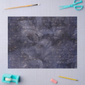 Gothic Grunge Indigo  Seidenpapier (Basteln)