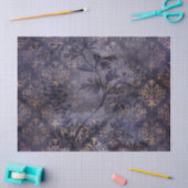 Gothic Grunge Indigo  Seidenpapier (Basteln)