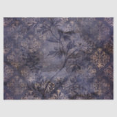Gothic Grunge Indigo  Seidenpapier (Vorderseite)