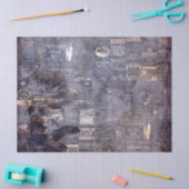 Gothic Grunge Indigo  Seidenpapier (Basteln)