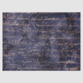 Gothic Grunge Indigo  Seidenpapier (Vorderseite)