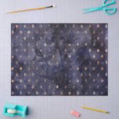 Gothic Grunge Indigo  Seidenpapier (Basteln)