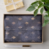 Gothic Grunge Indigo  Seidenpapier (Geschenk)