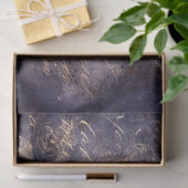 Gothic Grunge Indigo  Seidenpapier (Geschenk)