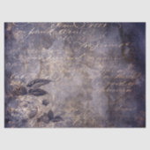 Gothic Grunge Indigo  Seidenpapier (Vorderseite)