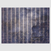 Gothic Grunge Indigo  Seidenpapier (Vorderseite)