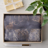 Gothic Grunge Indigo  Seidenpapier (Geschenk)