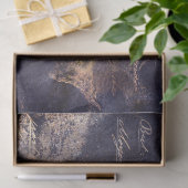 Gothic Grunge Indigo  Seidenpapier (Geschenk)