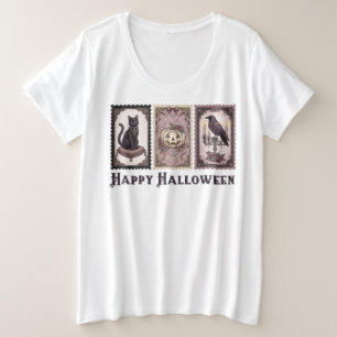 Gothic Gruseliger Halloween, Himmlische Hexen-Deko Große Größe T-Shirt