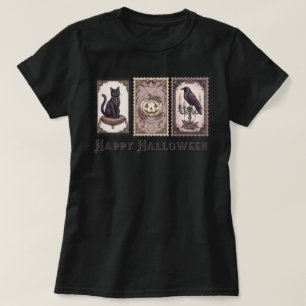 Gothic Gruseliger Halloween, Himmlische Hexen-Deko T-Shirt