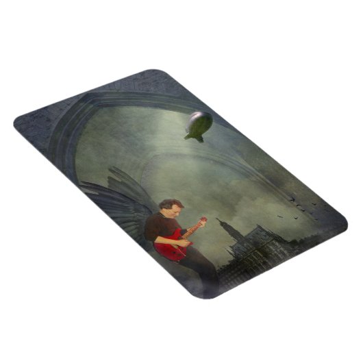 Gothic Guitar Magnet (Rechte Seite)