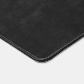 Gothic Half Skull Head Schwarz-Weiß Tattoo Shop Schreibtischunterlage (Ecke)