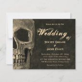 Gothic Half Skull Sepia Hallowing Budget (Vorderseite)