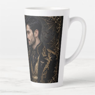 Gothic Halloween attraktiver Mann Latte-Mug Milchtasse