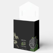 Gothic Halloween Black Rose Hochzeit Geschenkschachtel (Geöffnet)