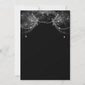 Gothic Halloween Bridal Dusche Einladung (Rückseite)