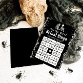 Gothic Halloween Finde das Game Bridal Bingo Einladung