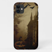 Gothic/Halloween/Herbst/Kürbis Case-Mate iPhone Hülle (Rückseite)