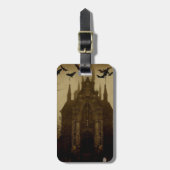 Gothic/Halloween/Herbst/Kürbis Gepäckanhänger (Vorderseite vertikal)