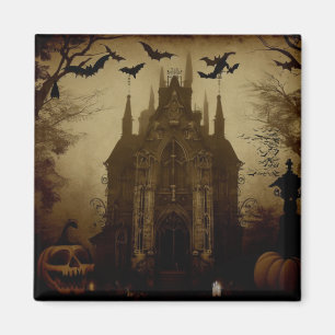 Gothic/Halloween/Herbst/Kürbis Magnet