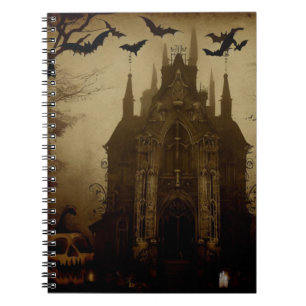 Gothic/Halloween/Herbst/Kürbis Notizblock
