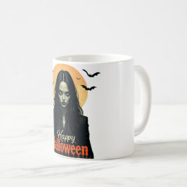 Gothic Halloween Hexe Kaffeetasse