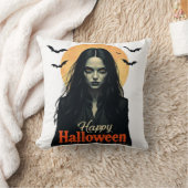 Gothic Halloween Hexe Kissen (Decke)