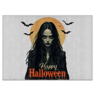 Gothic Halloween Hexe Schneidebrett
