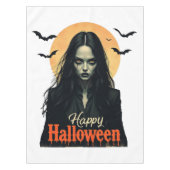 Gothic Halloween Hexe Tischdecke (Vorderseite)