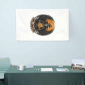 Gothic Halloween Hexe Vintage Banner (Messeveranstaltung)