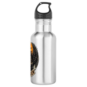 Gothic Halloween Hexe Vintage Edelstahlflasche