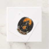 Gothic Halloween Hexe Vintage Geschenkanhänger (Beispiel)