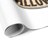 Gothic Halloween Hexe Vintage Geschenkpapier (Rolleneckpunkt)