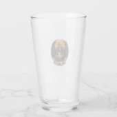 Gothic Halloween Hexe Vintage Glas (Rückseite)