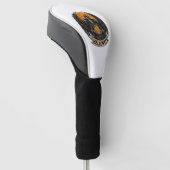 Gothic Halloween Hexe Vintage Golf Headcover (angewinkelt)