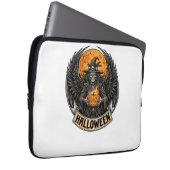 Gothic Halloween Hexe Vintage Laptopschutzhülle (Vorne Rechts)