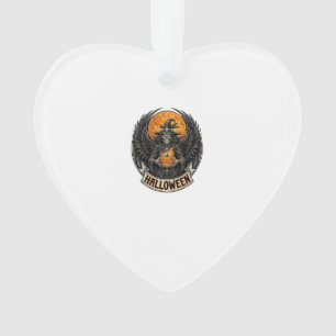Gothic Halloween Hexe Vintage Ornament