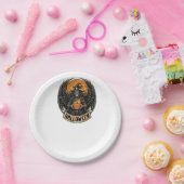 Gothic Halloween Hexe Vintage Pappteller (Party)