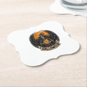 Gothic Halloween Hexe Vintage Untersetzer (angewinkelt)