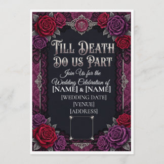 Gothic Halloween-Hochzeit Bis dass der Tod uns sch Programm