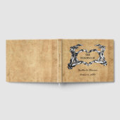 Gothic Halloween Hochzeitsgast Gästebuch (Voll)