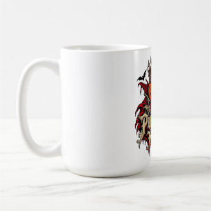 Gothic Halloween Kürbiskönig Kaffeetasse