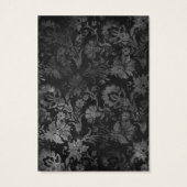 Gothic Halloween Lila Earring Display Card (Rückseite)