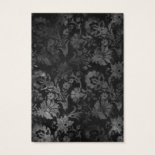 Gothic Halloween Lila Earring Display Card (Rückseite)