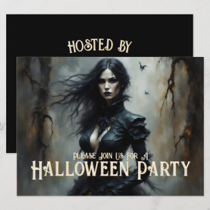 Gothic Halloween Night of Mystery Einladung
