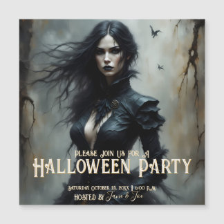 Gothic Halloween Night of Mystery Einladung