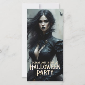 Gothic Halloween Night of Mystery Einladung